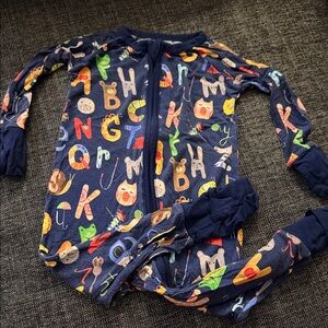 Little Sleepies Multicolor Alphabet Baby